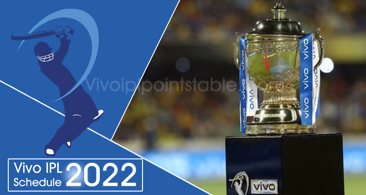 Vivo IPL 2022 Schedule